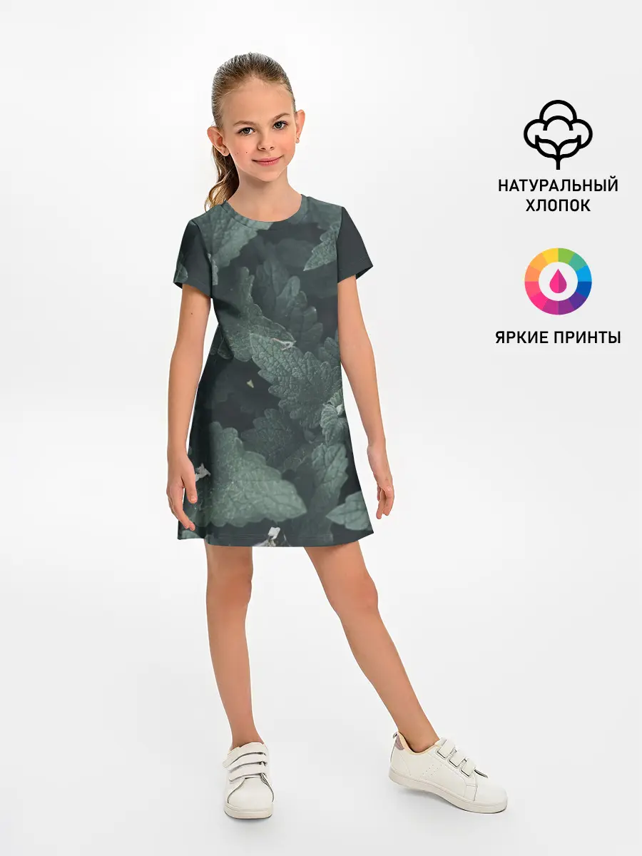 Детское платье / Мята.