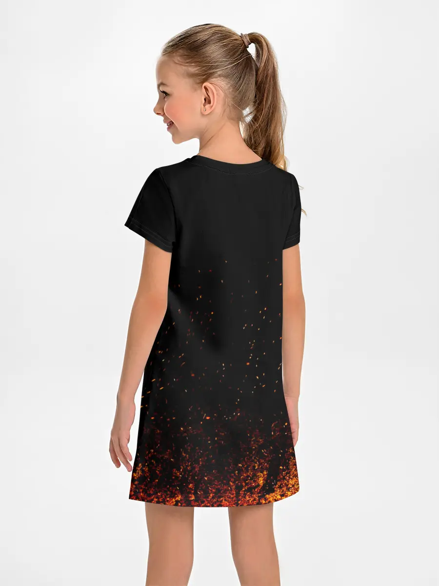 Детское платье / ВОЛЕЙБОЛ!! Нишиноя в огне