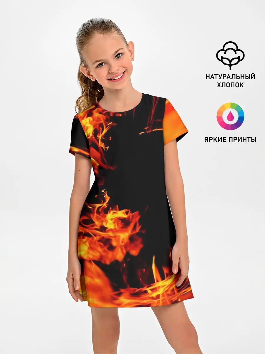 Детское платье / ОГОНЬ | FIRE