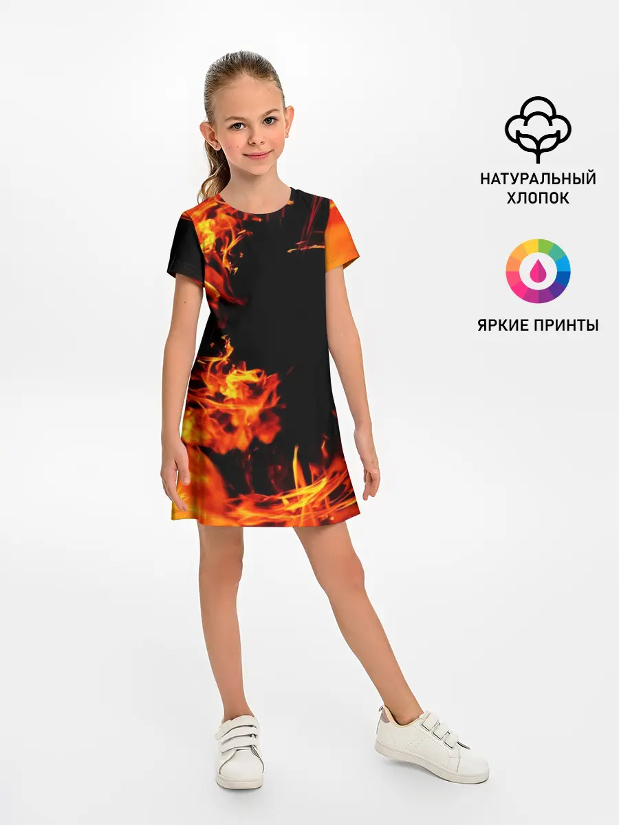 Детское платье / ОГОНЬ | FIRE