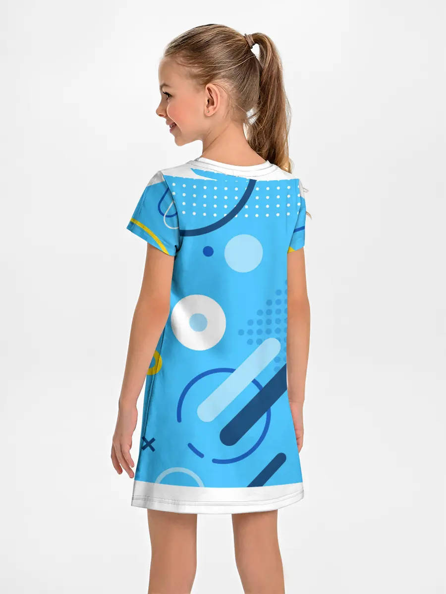 Детское платье / Геометрические фигуры