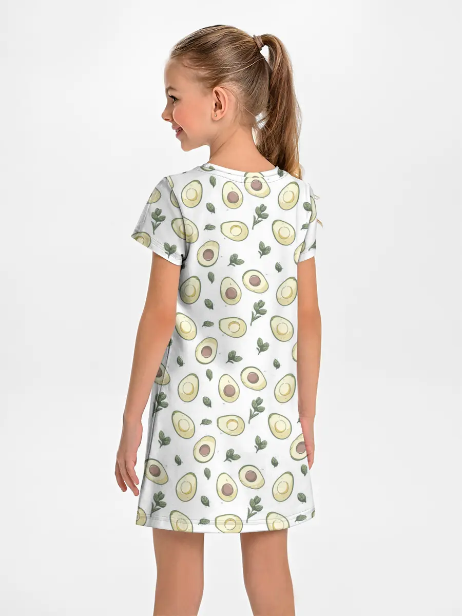 Детское платье / АВОКАДО