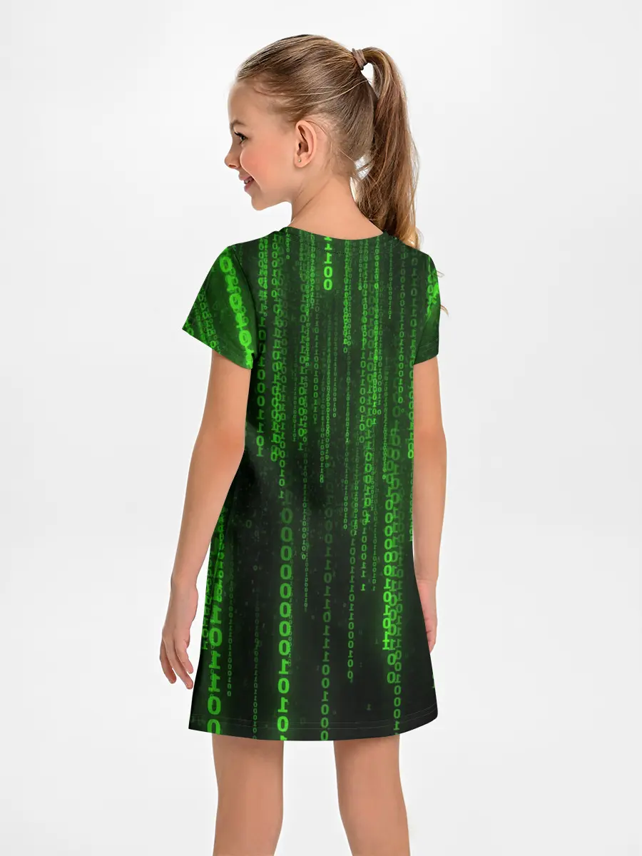 Детское платье / Двоичный код