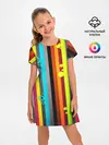 Детское платье / РАДУЖНАЯ ГЕОМЕТРИЯ
