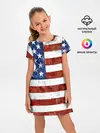 Детское платье / США ФЛАГ
