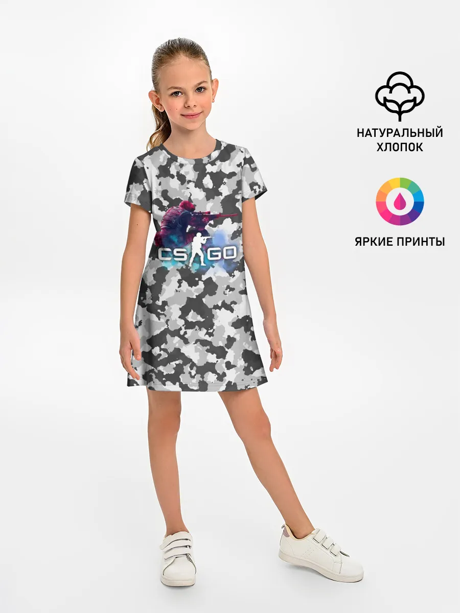 Детское платье / Хэдшoт-CS:GO