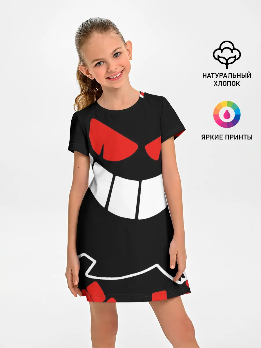 Детское платье / Pokemon Gengar Генгар