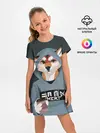Детское платье / Furry fox