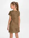 Детское платье / Узор Кофейные зерна