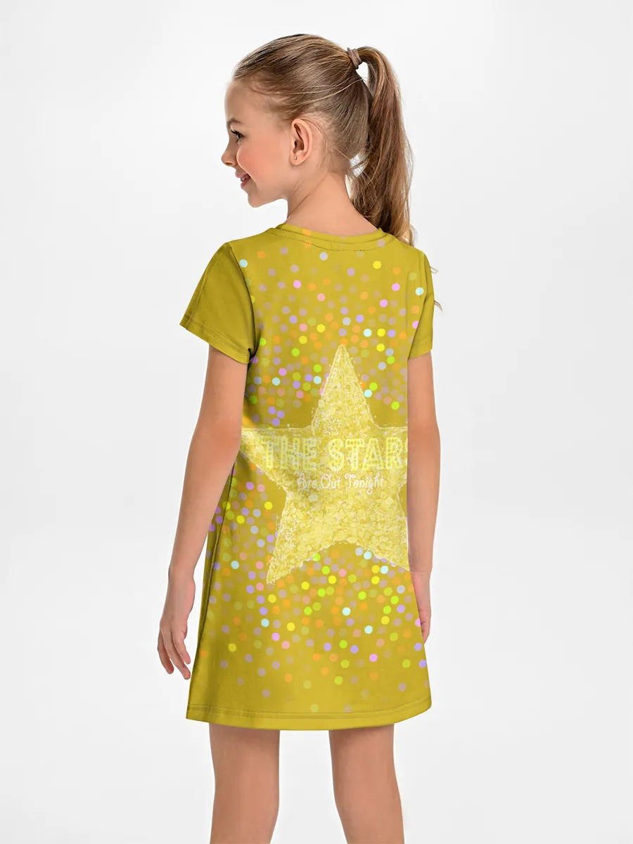 Детское платье / David Bowie Gold Star