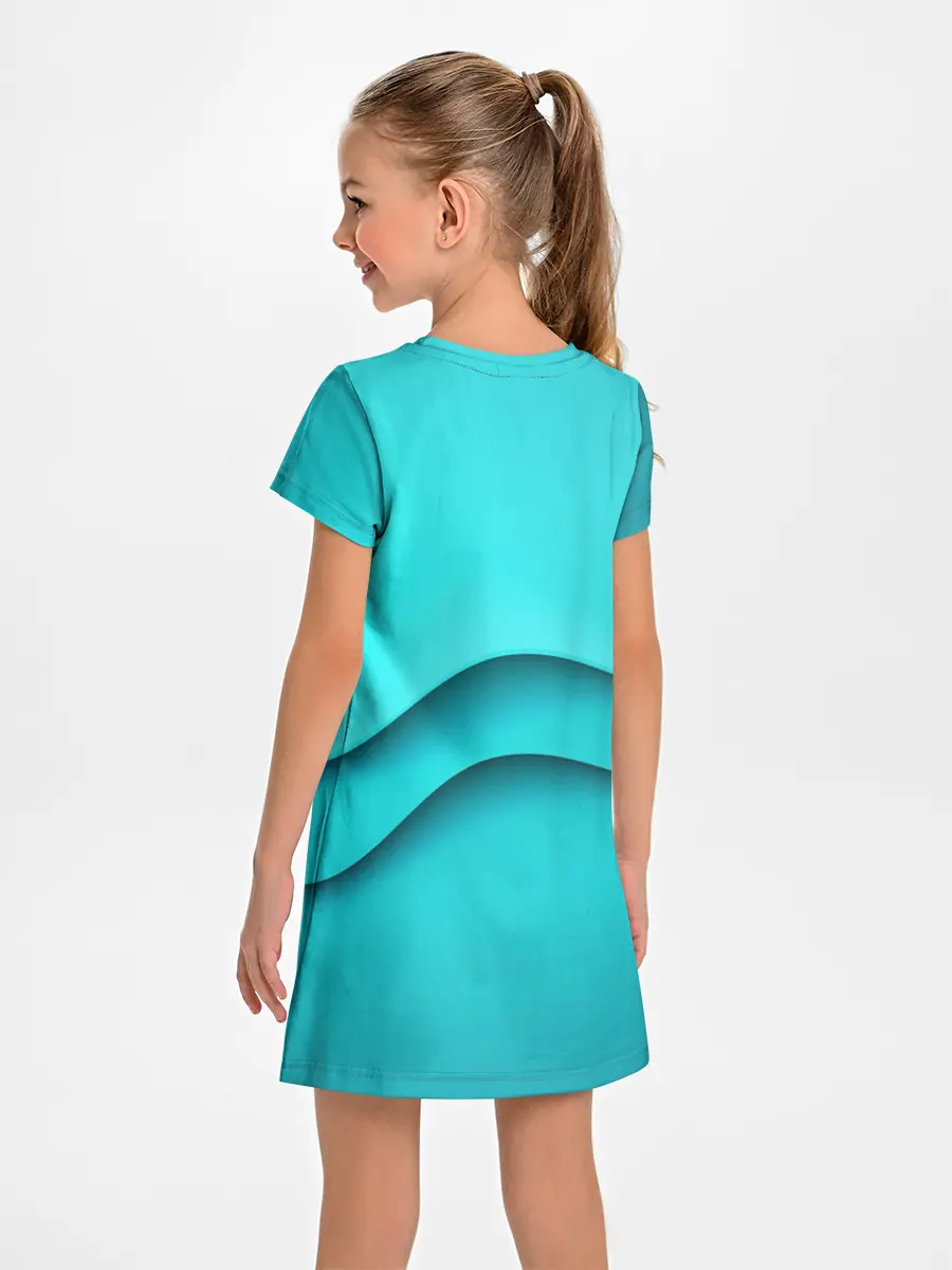 Детское платье / Волна