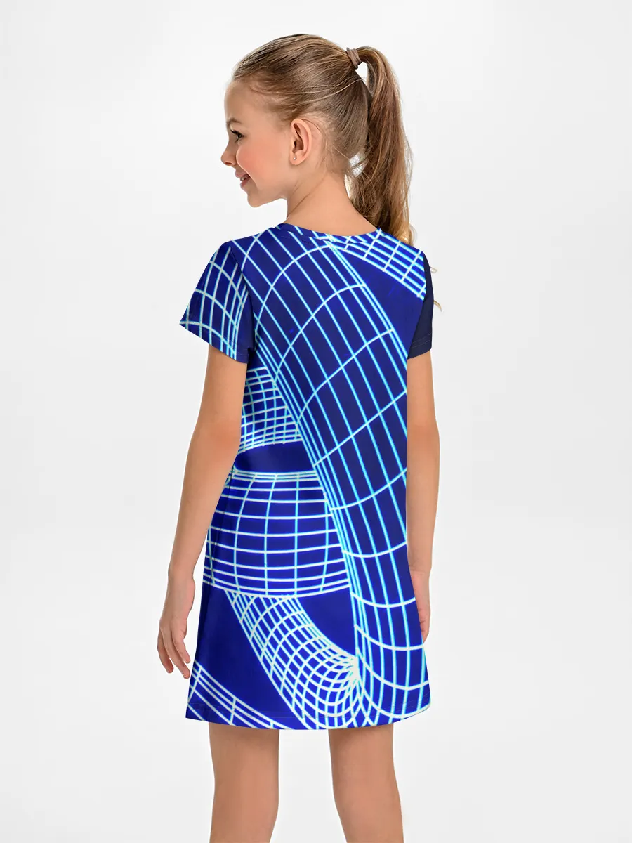 Детское платье / НЕОНОВАЯ СПИРАЛЬ