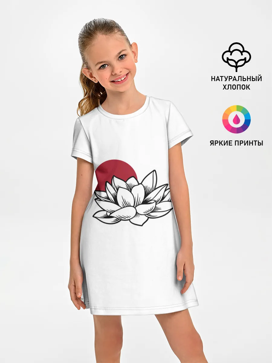 Детское платье / КУВШИНКА НИМФЕЯ | WATER LILY