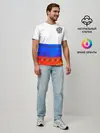Мужская базовая футболка / Russia 3