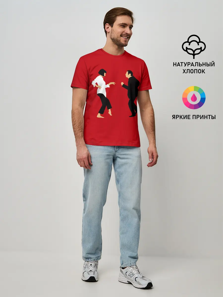 Мужская базовая футболка / Криминальное чтиво