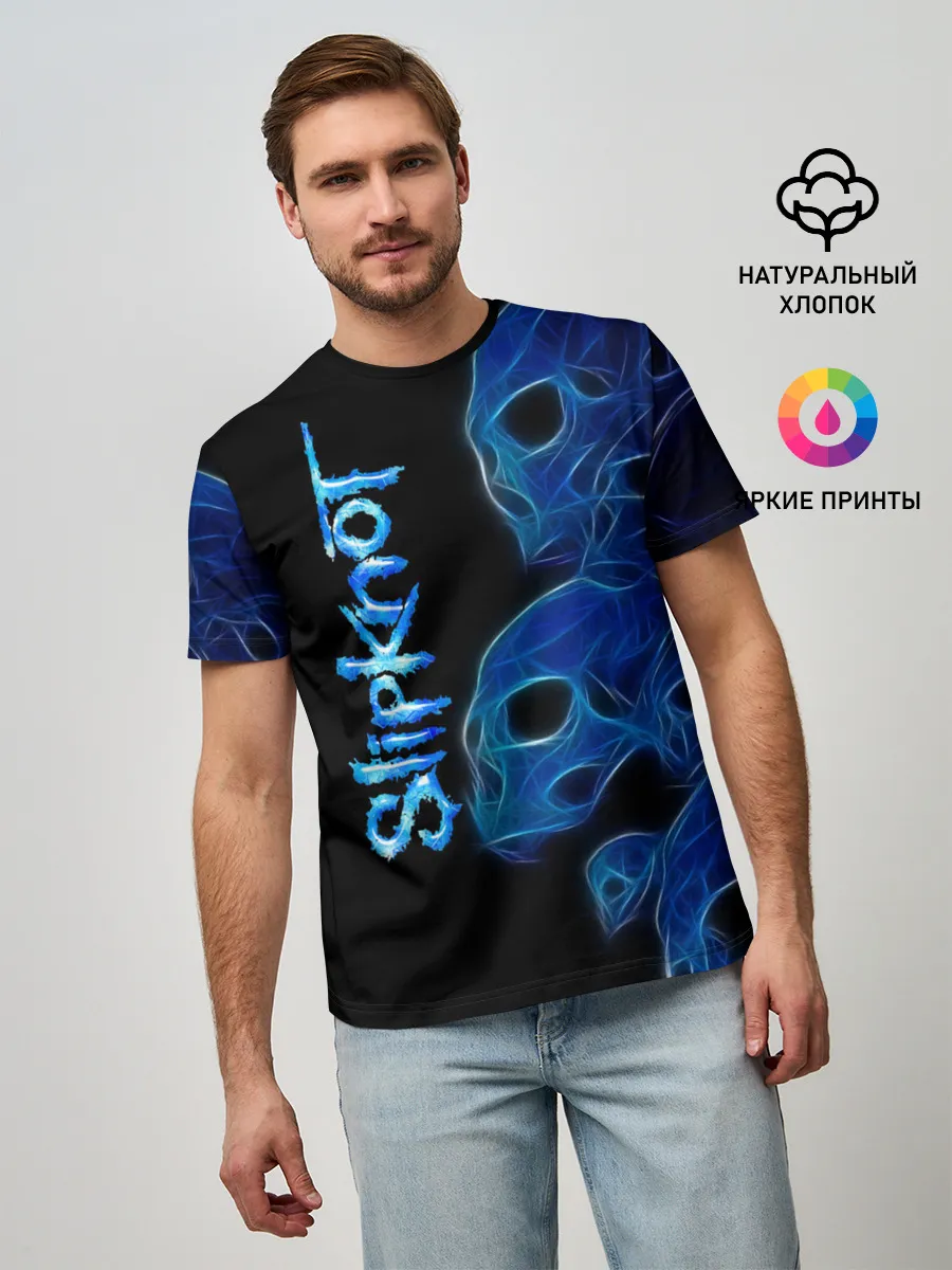 Мужская базовая футболка / Slipknot