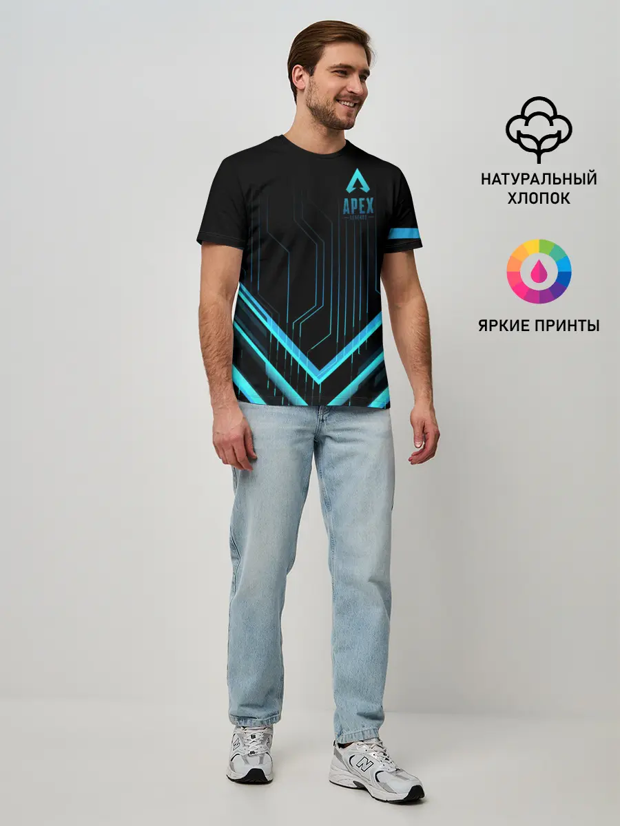 Мужская базовая футболка / Apex Legends