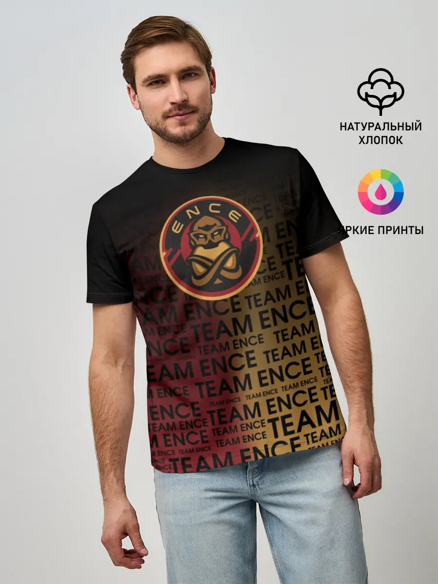 Мужская базовая футболка / TEAM ENCE