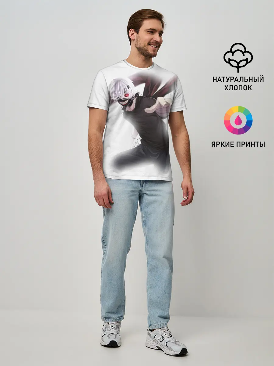 Мужская базовая футболка / Токийский гуль