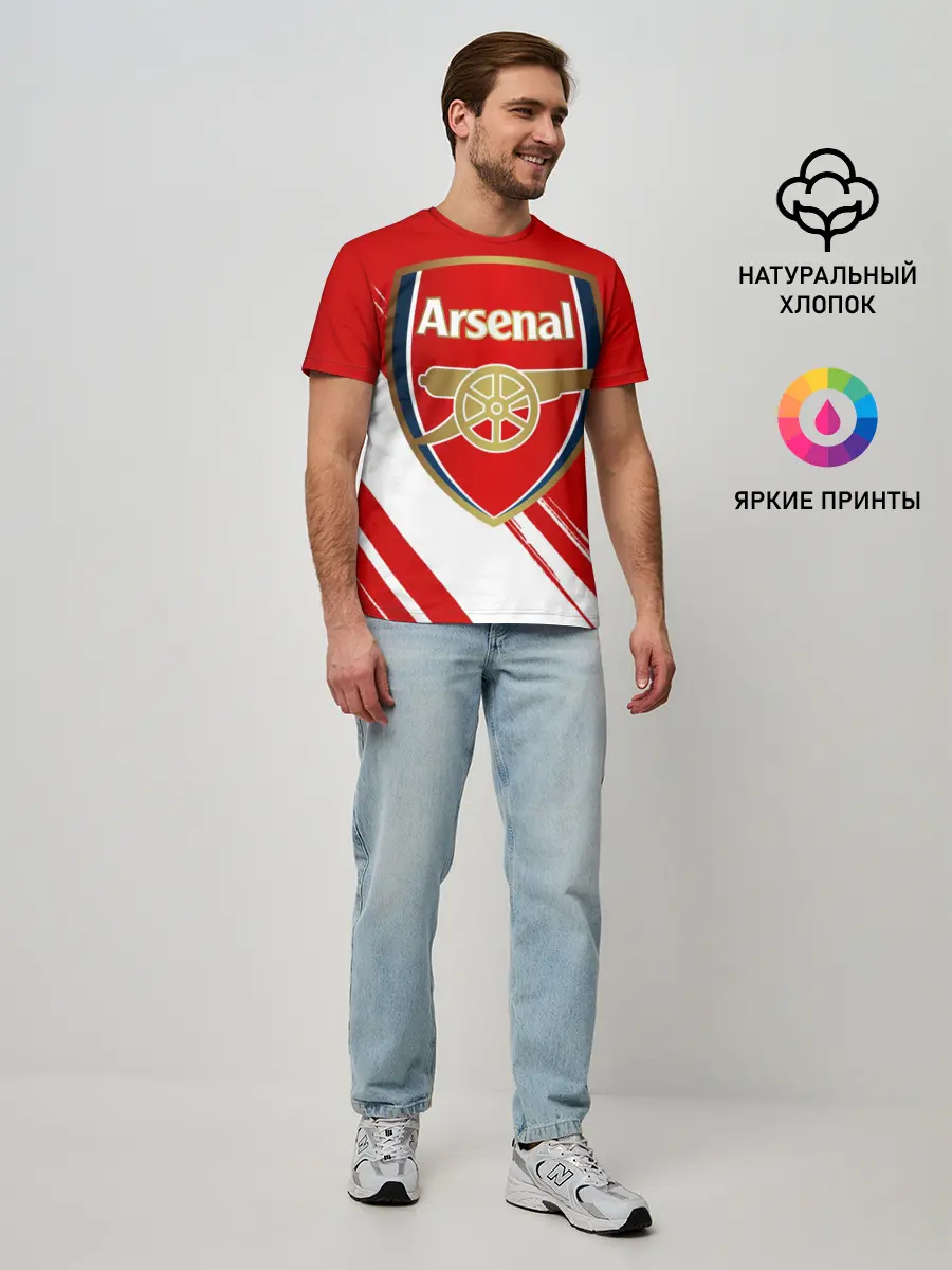 Мужская базовая футболка / Arsenal