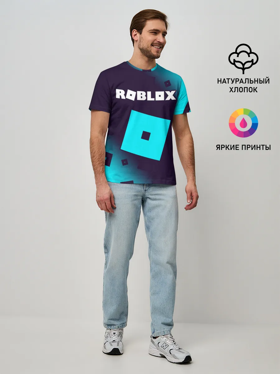 Мужская базовая футболка / ROBLOX / РОБЛОКС
