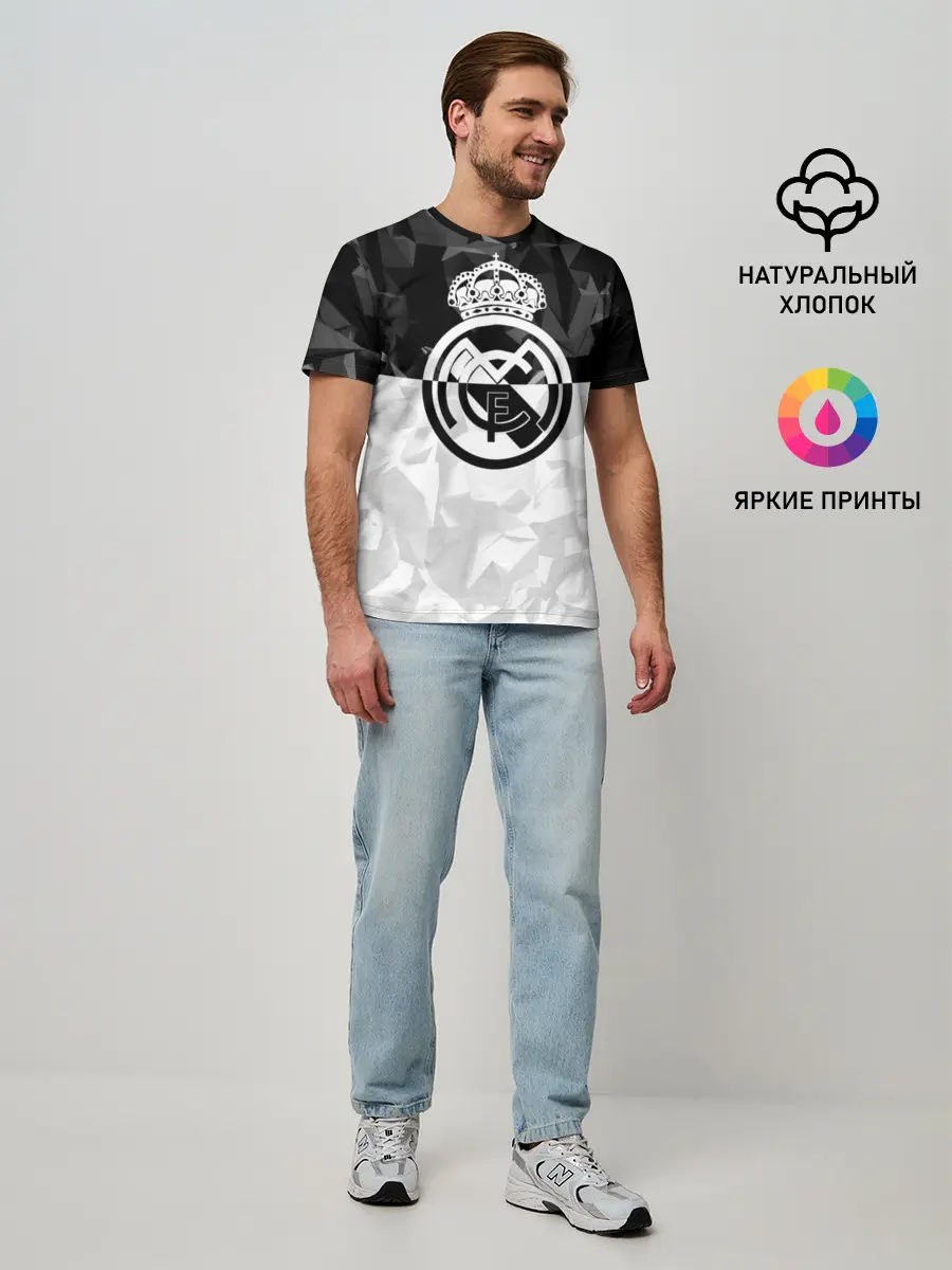 Мужская базовая футболка / РЕАЛ МАДРИД