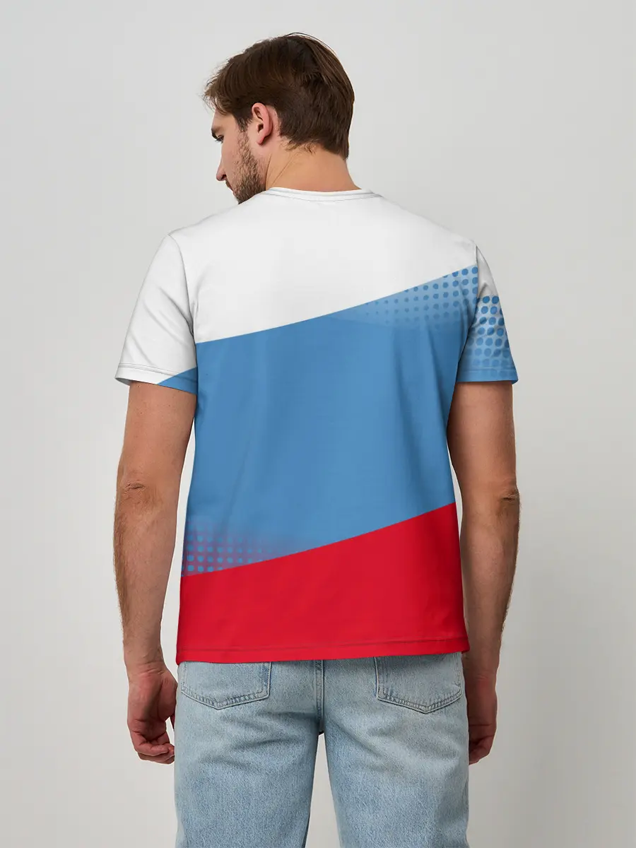 Мужская базовая футболка / Русский хоккей