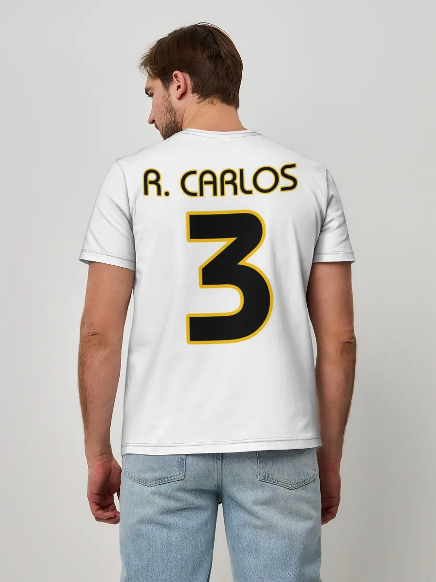 Мужская базовая футболка / Р. Карлос | футболка Реала