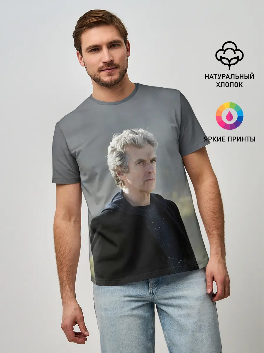 Мужская базовая футболка / ДОКТОР КТО