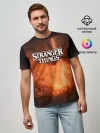 Мужская базовая футболка / STRANGER THINGS