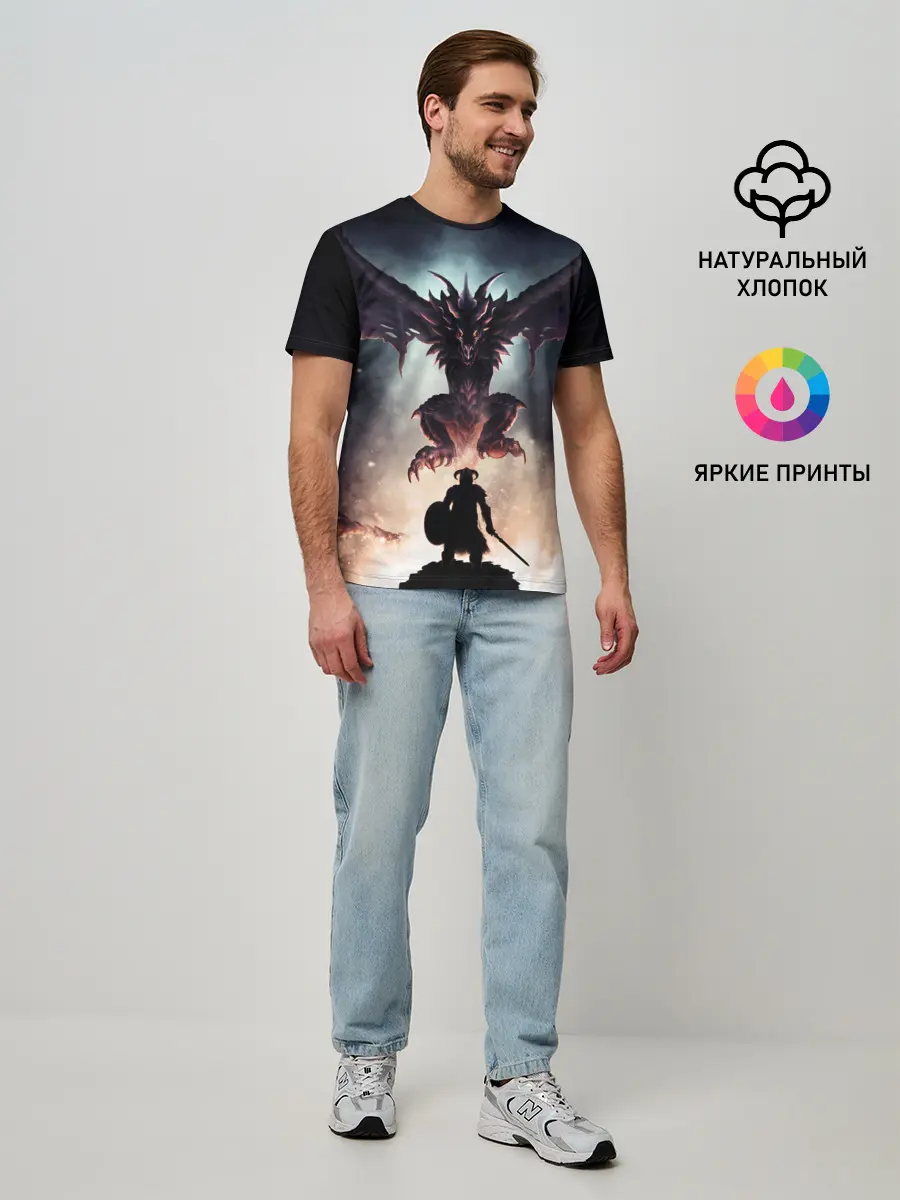 Мужская базовая футболка / Да начнётся битва