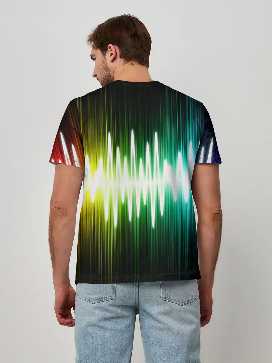 Мужская базовая футболка / music