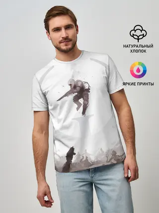 Мужская базовая футболка / Quake War