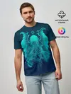 Мужская базовая футболка / Ктулху