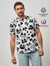 Мужская базовая футболка / MARSHMELLO FACE