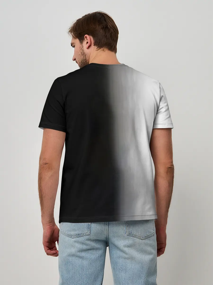 Мужская базовая футболка / Металлическое тело Геноса One Punch-Man