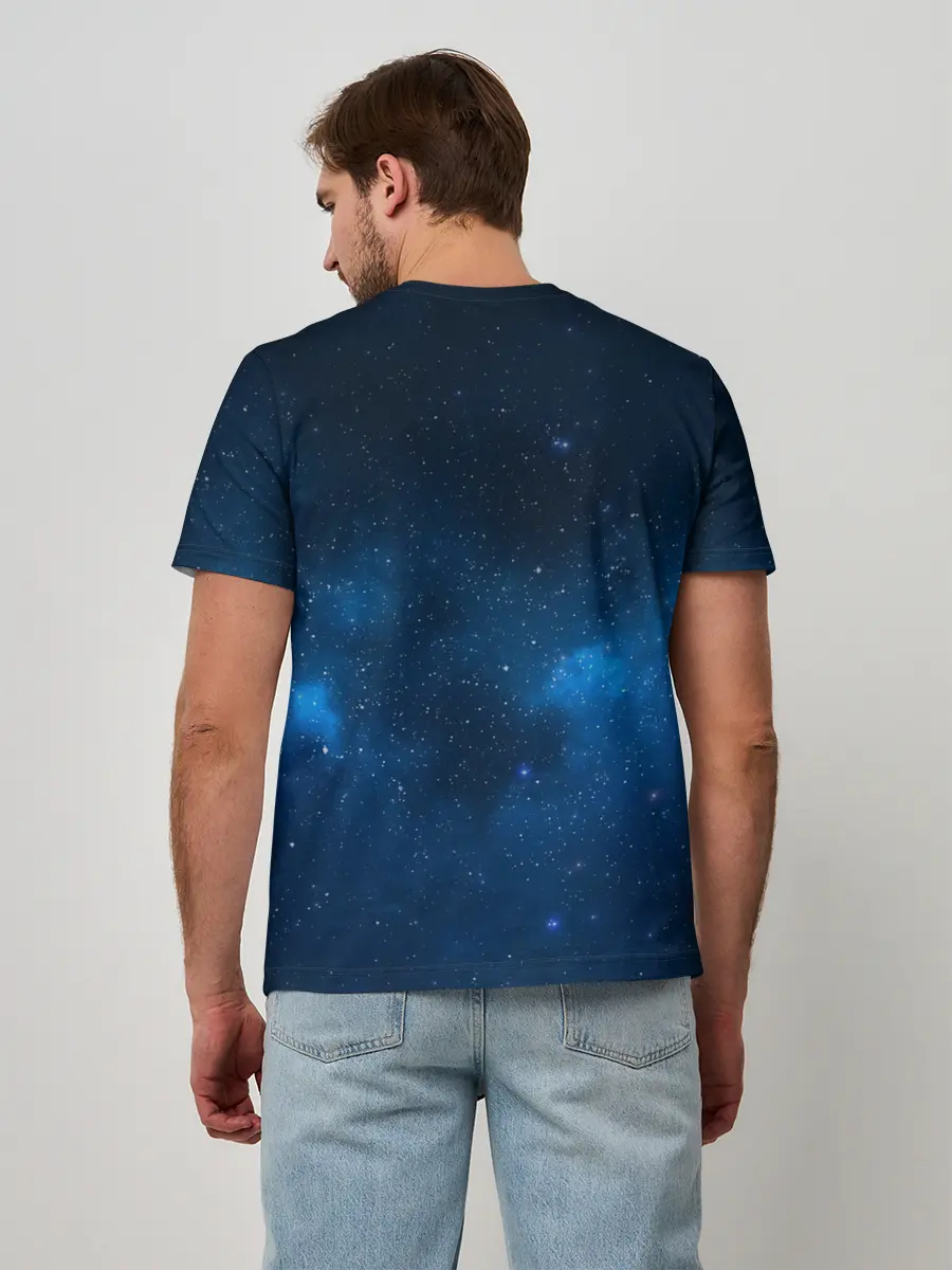 Мужская базовая футболка / Иду за тобой