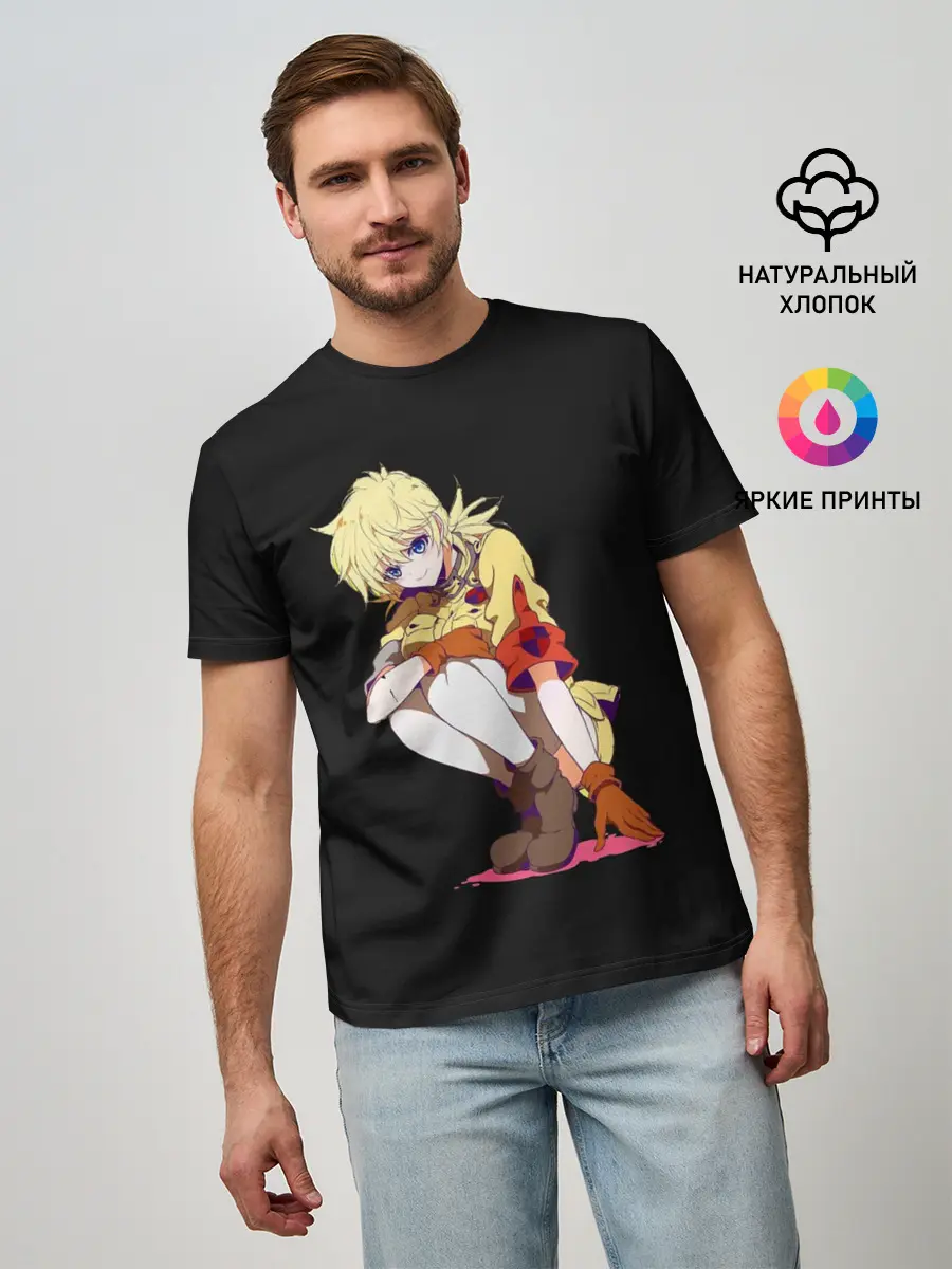 Мужская базовая футболка / Victoria Seras