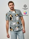 Мужская базовая футболка / Собаки Бигли