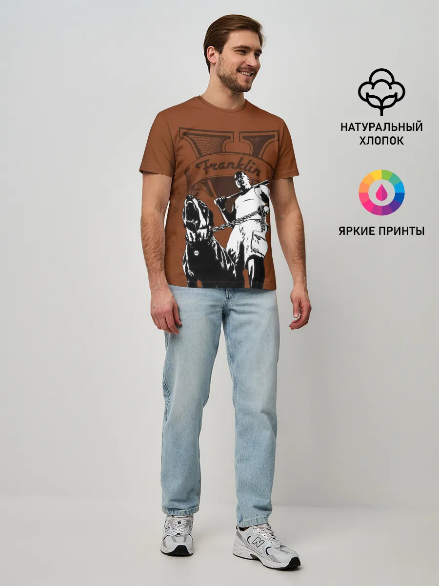 Мужская базовая футболка / Franklin | GTA