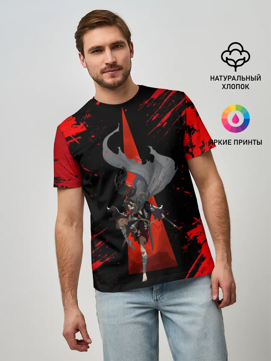 Мужская базовая футболка / Хяккимару | Dororo | Дороро