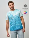 Мужская базовая футболка / Лёд