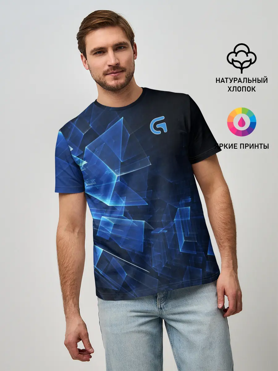 Мужская базовая футболка / GEOMETRY.