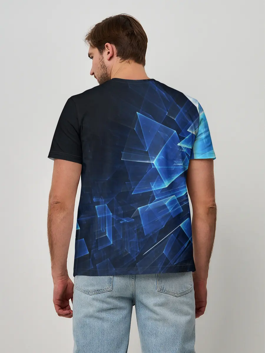 Мужская базовая футболка / GEOMETRY.