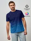 Мужская базовая футболка / Звездное небо