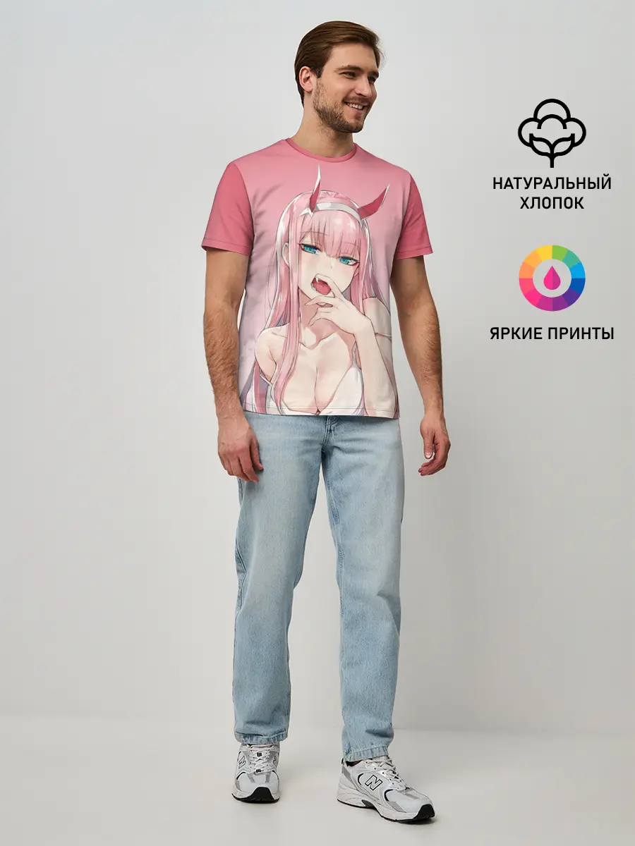 Мужская базовая футболка / Sexy 02