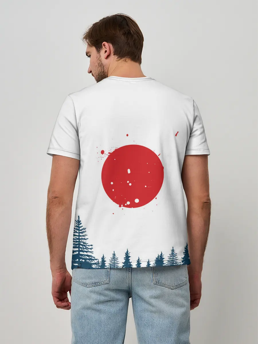 Мужская базовая футболка / God whith son