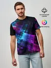 Мужская базовая футболка / НЕОНОВАЯ АБСТРАКЦИЯ