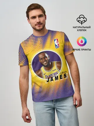 Мужская базовая футболка / LeBron James