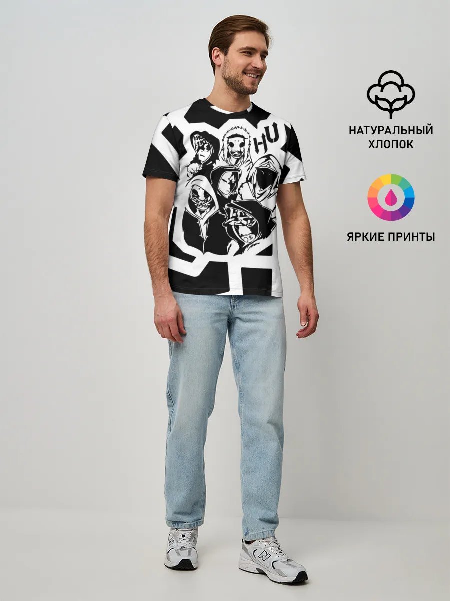 Мужская базовая футболка / Hollywood Undead